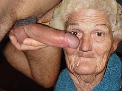 One pervert granny fucks another granny